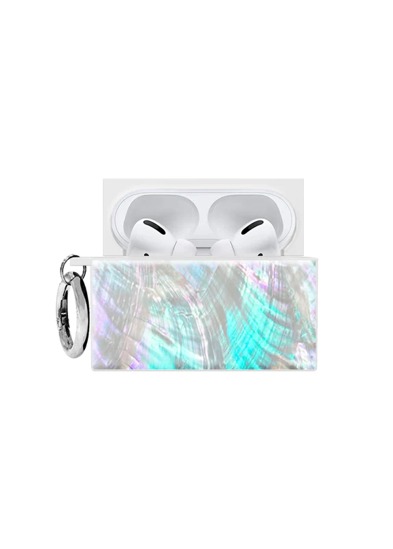 SQUARE® Mother of Pearl AirPods Case - Image 12
