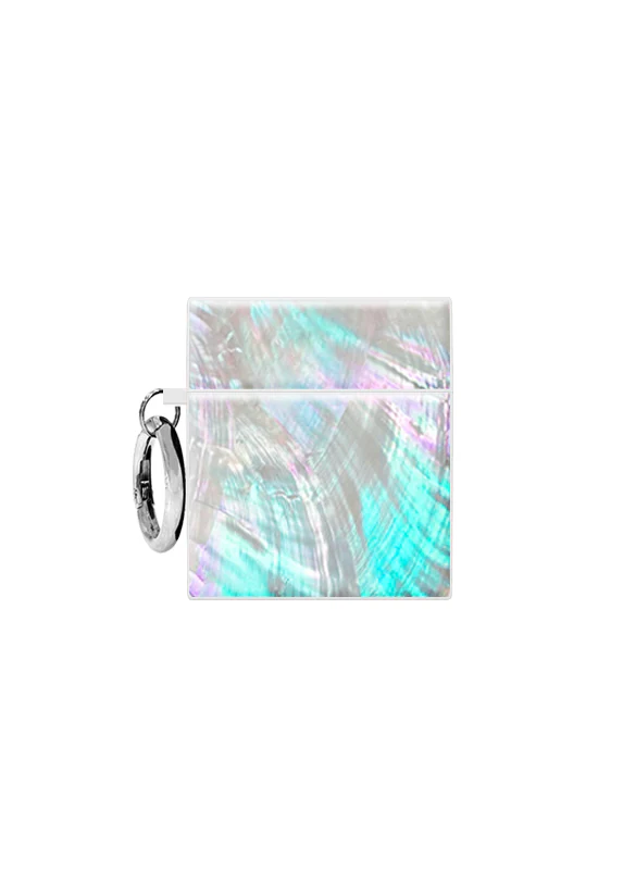 SQUARE® Mother of Pearl AirPods Case - Image 16