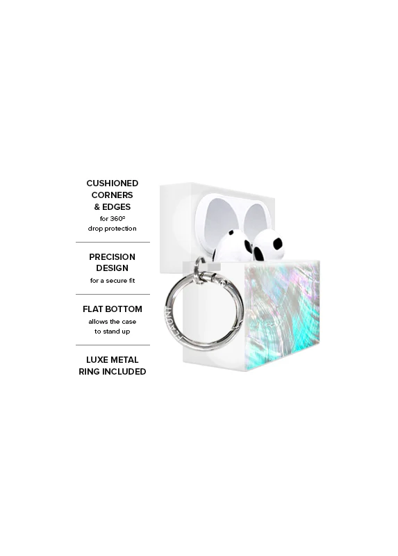 SQUARE® Mother of Pearl AirPods Case - Image 18