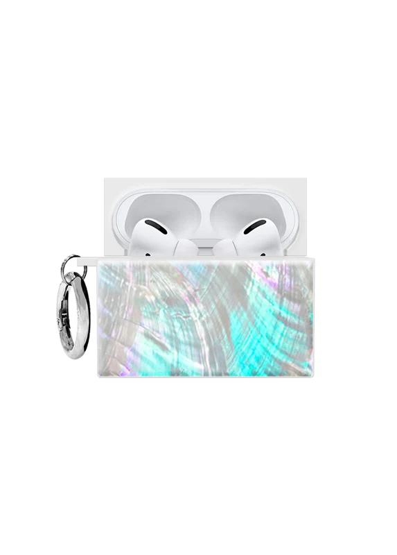 SQUARE® Mother of Pearl AirPods Case - Image 2