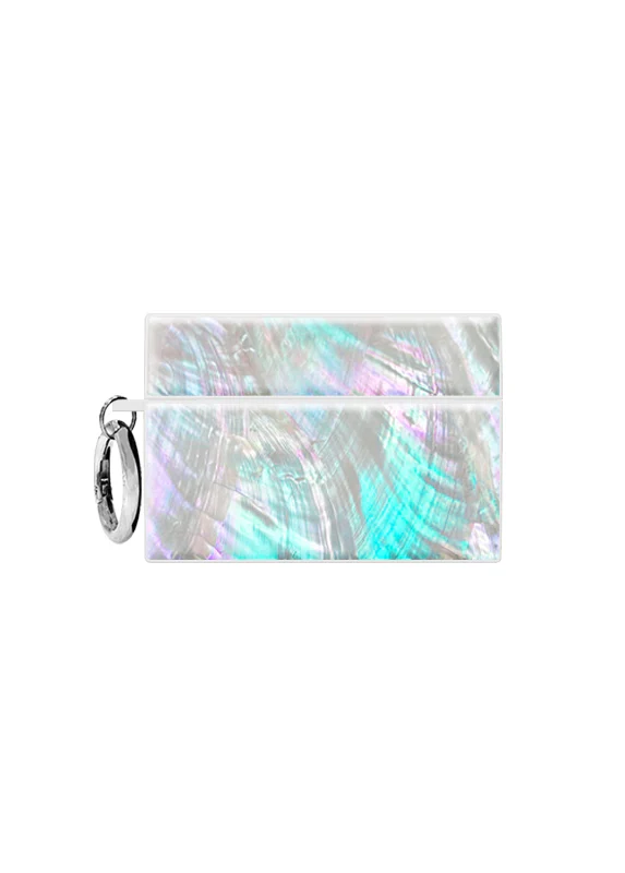 SQUARE® Mother of Pearl AirPods Case - Image 6