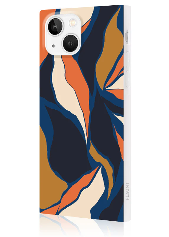 SQUARE® Navy Blossom iPhone Case - Image 12
