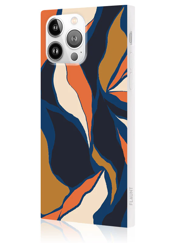 SQUARE® Navy Blossom iPhone Case - Image 20