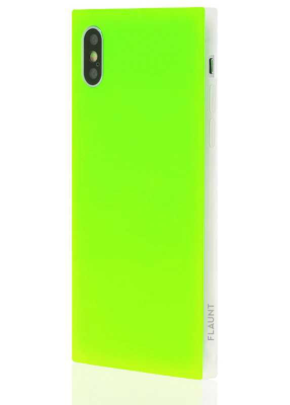 SQUARE® Neon Green iPhone Case - Image 12