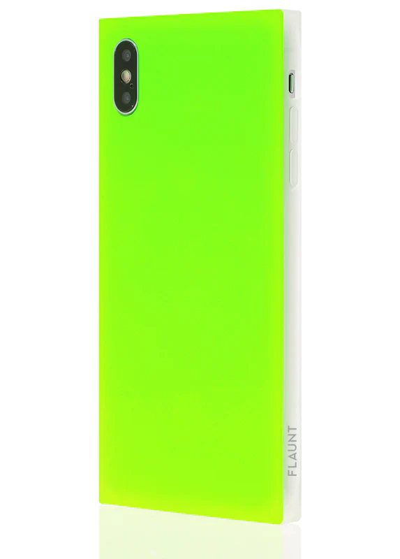 SQUARE® Neon Green iPhone Case - Image 14