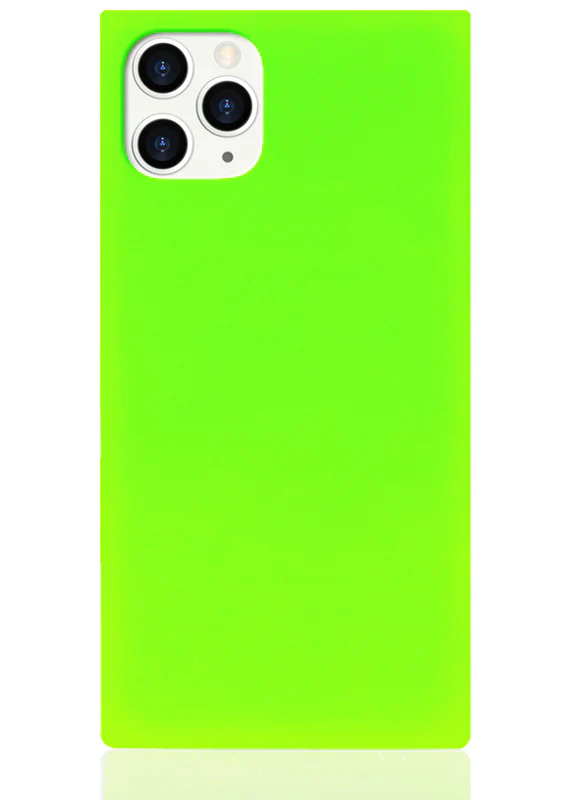 SQUARE® Neon Green iPhone Case - Image 17