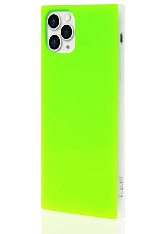 SQUARE® Neon Green iPhone Case - Image 18