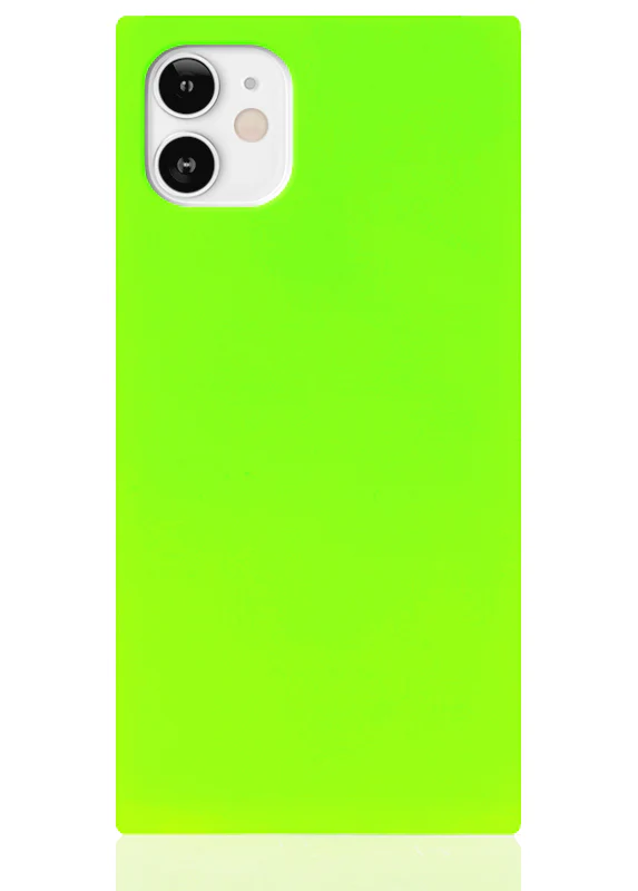 SQUARE® Neon Green iPhone Case - Image 21
