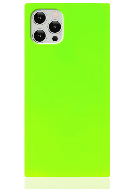 SQUARE® Neon Green iPhone Case - Image 23