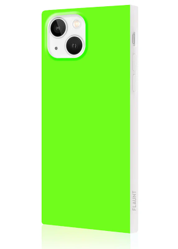SQUARE® Neon Green iPhone Case - Image 30