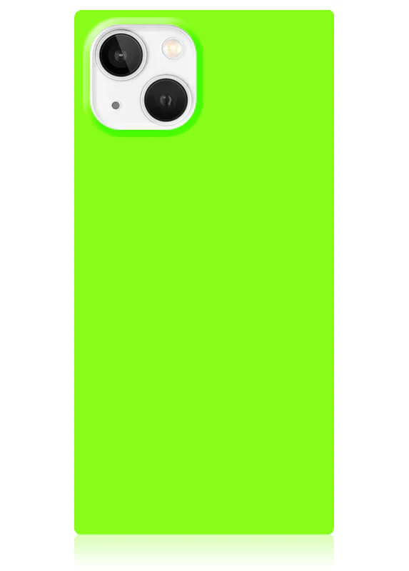 SQUARE® Neon Green iPhone Case - Image 35