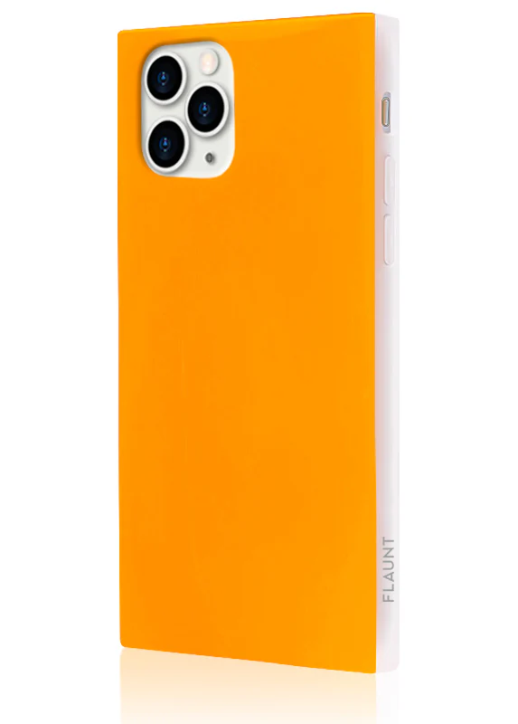 SQUARE® Neon Orange iPhone Case - Image 18