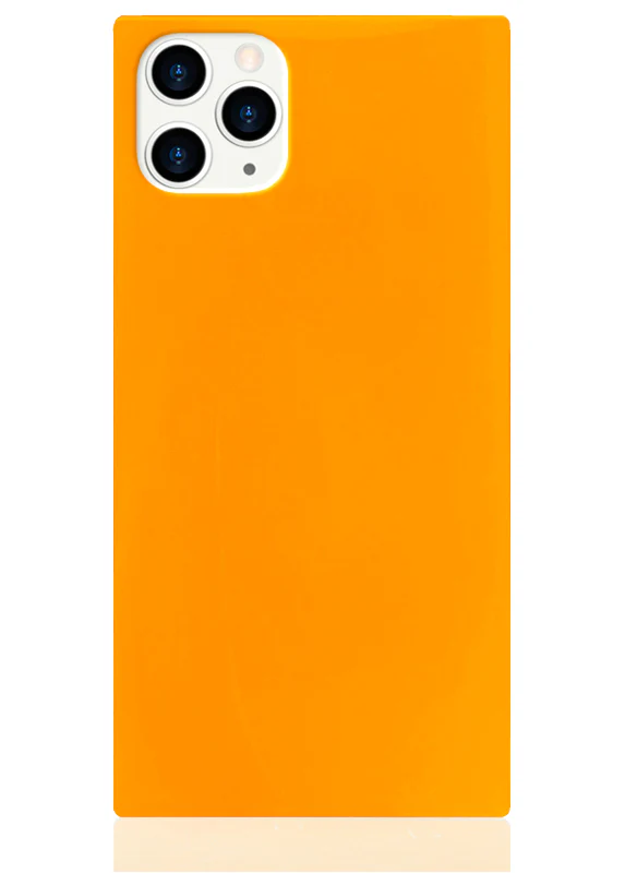 SQUARE® Neon Orange iPhone Case - Image 19