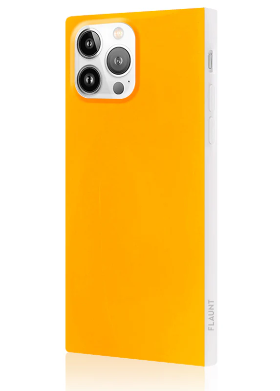 SQUARE® Neon Orange iPhone Case - Image 26