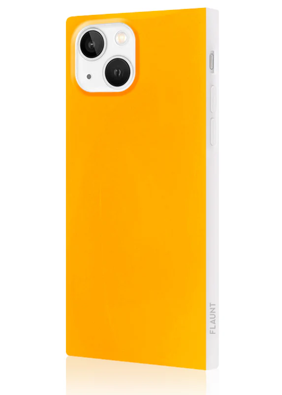 SQUARE® Neon Orange iPhone Case - Image 30