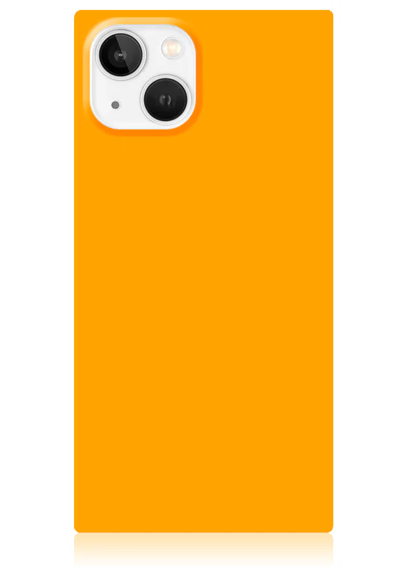 SQUARE® Neon Orange iPhone Case - Image 37