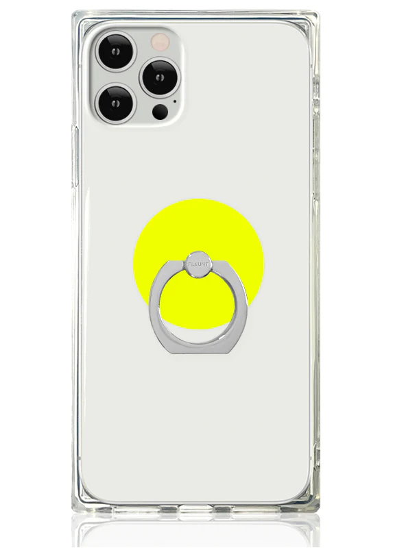 Neon Yellow Adhesive Phone Ring Stand - Image 2