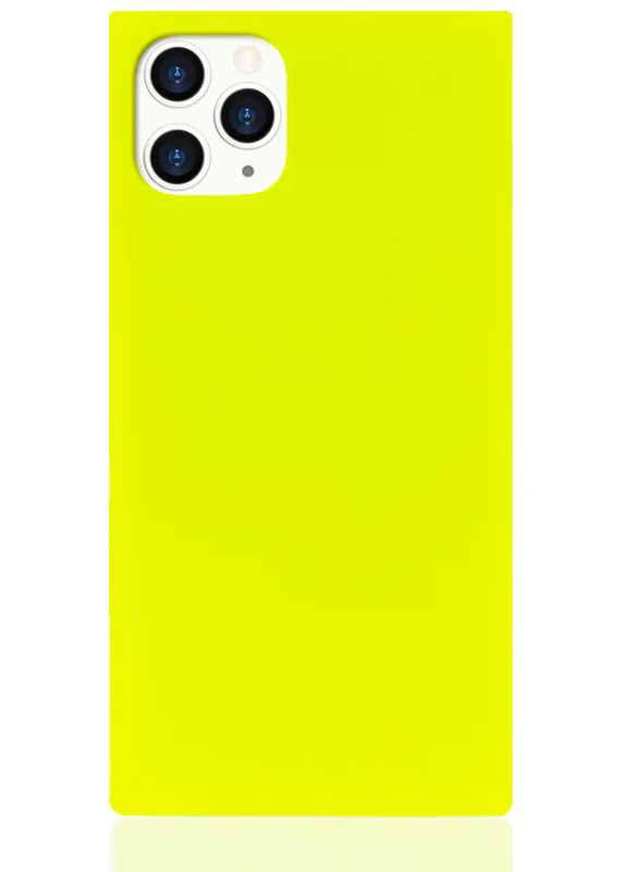 SQUARE® Neon Yellow iPhone Case - Image 19