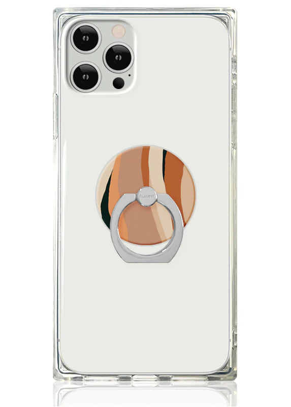 Neutral Print Adhesive Phone Ring Stand - Image 2