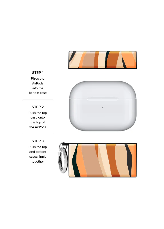 SQUARE® Neutral Print AirPods Case - Image 20