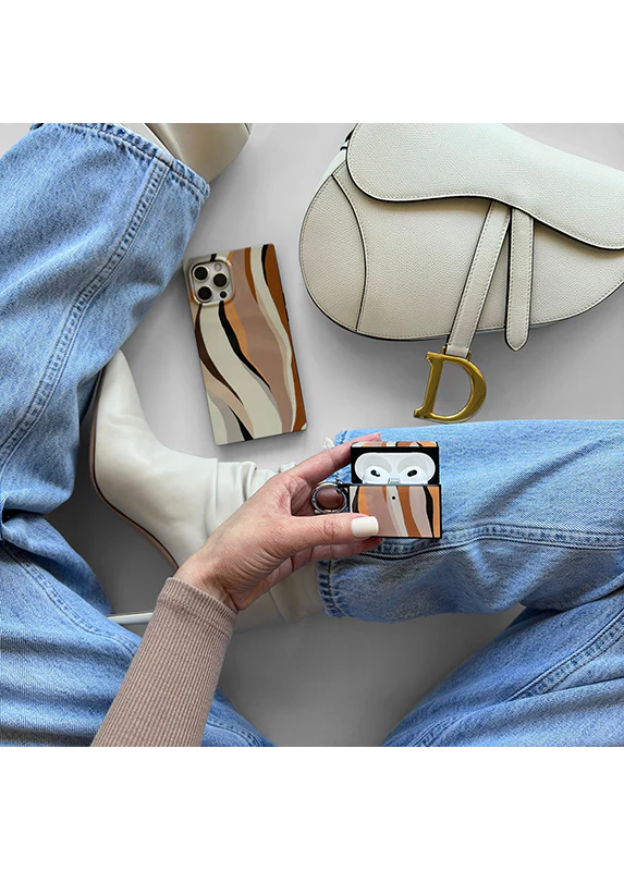 SQUARE® Neutral Print AirPods Case - Image 21