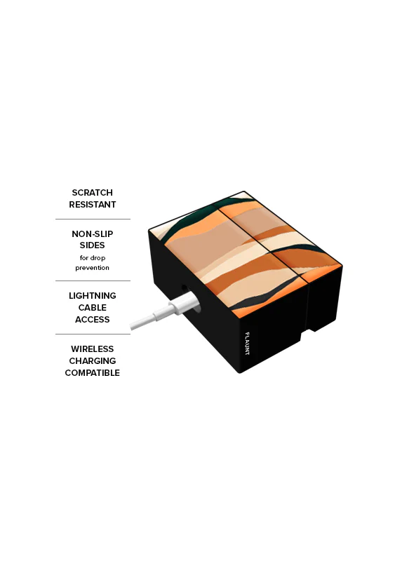 SQUARE® Neutral Print AirPods Case - Image 9