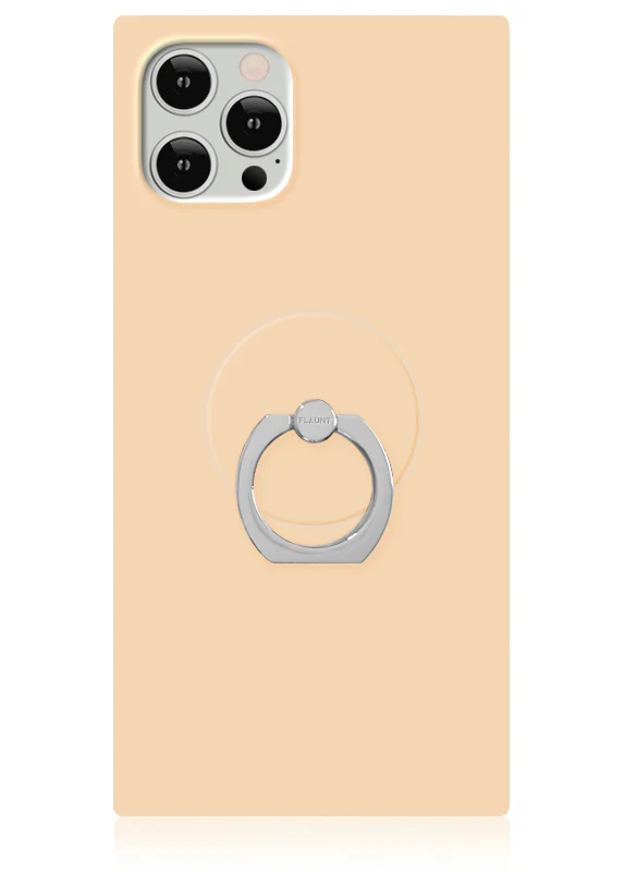 Nude Almond Adhesive Phone Ring Stand - Image 3