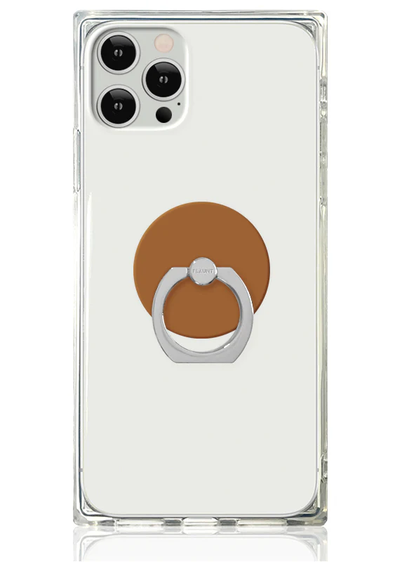Nude Caramel Adhesive Phone Ring Stand - Image 2