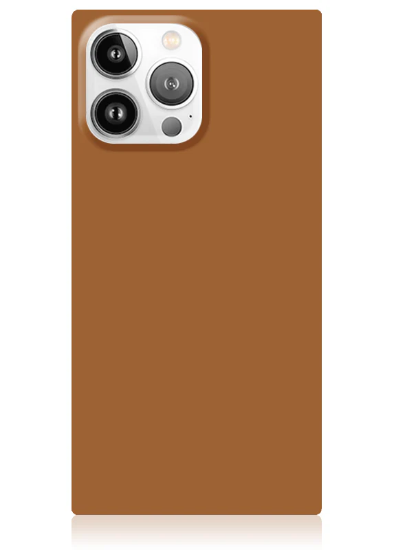 SQUARE® Nude Caramel iPhone Case - Image 41