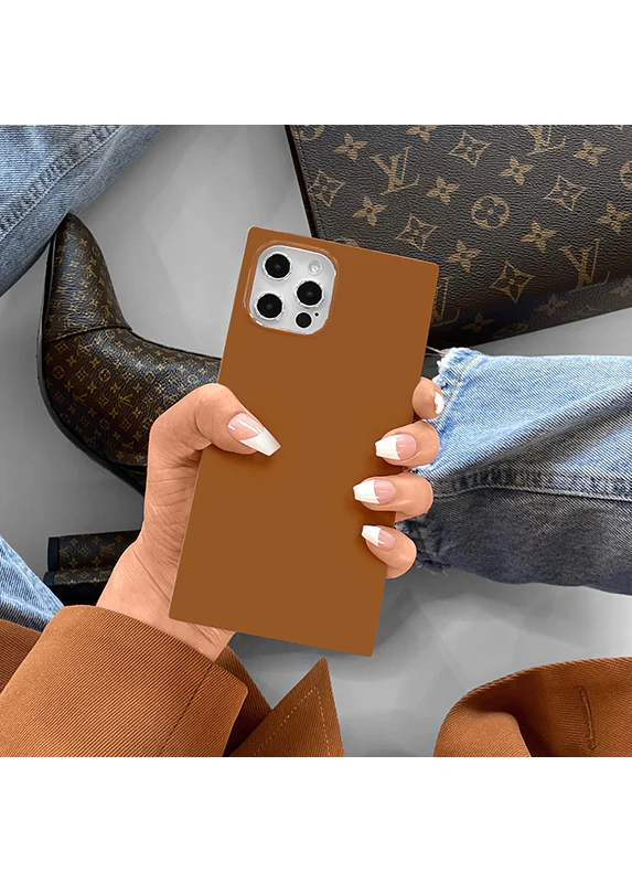 SQUARE® Nude Caramel iPhone Case - Image 68