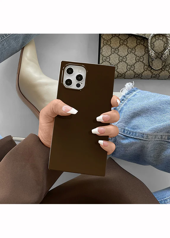 SQUARE® Nude Espresso iPhone Case - Image 57