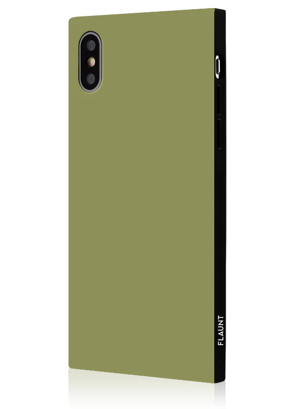 SQUARE® Olive Green iPhone Case - Image 10