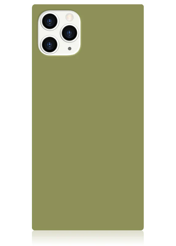 SQUARE® Olive Green iPhone Case - Image 15
