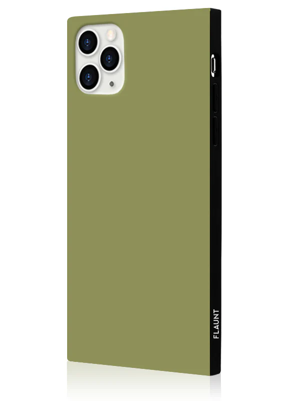 SQUARE® Olive Green iPhone Case - Image 18