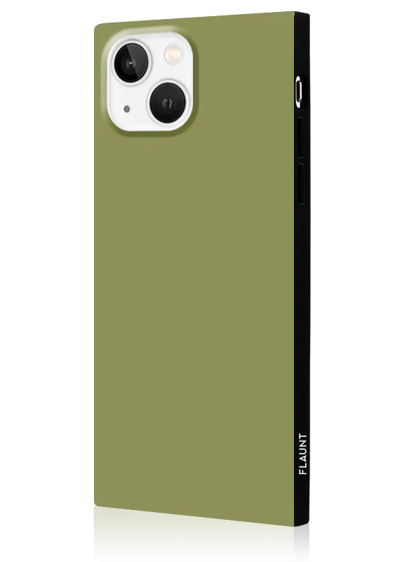 SQUARE® Olive Green iPhone Case - Image 26