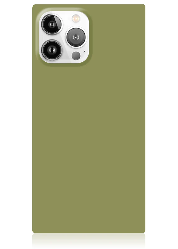 SQUARE® Olive Green iPhone Case - Image 27