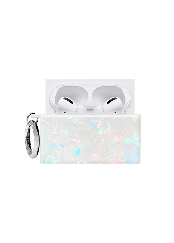 SQUARE® Opal Shell AirPods Case - Image 12