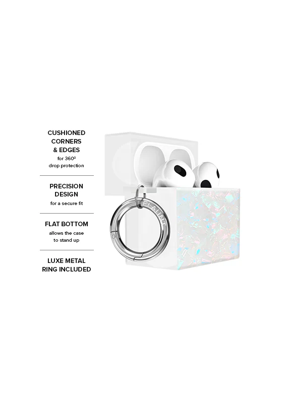 SQUARE® Opal Shell AirPods Case - Image 23