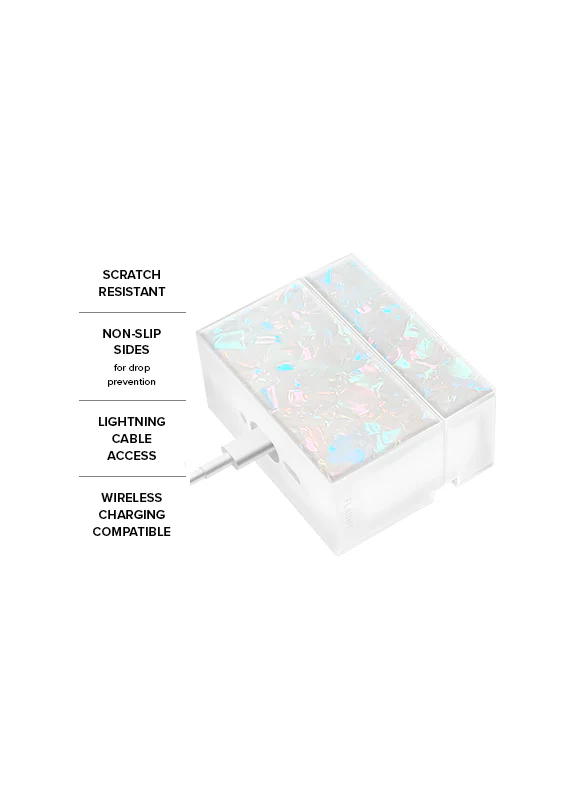 SQUARE® Opal Shell AirPods Case - Image 29