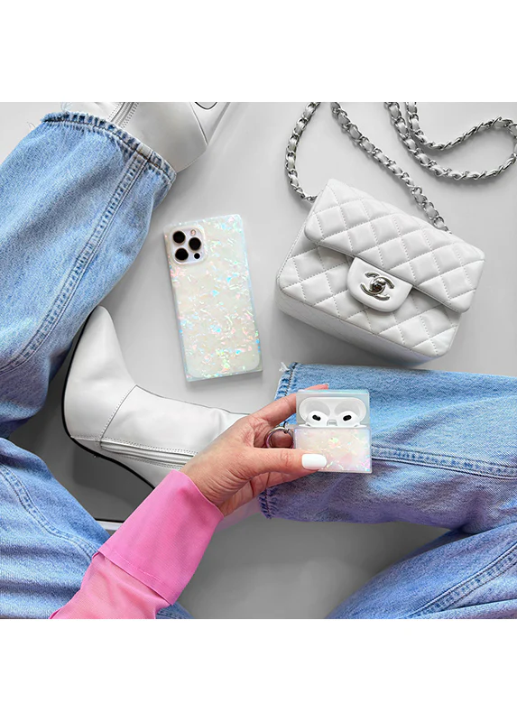 SQUARE® Opal Shell AirPods Case - Image 31