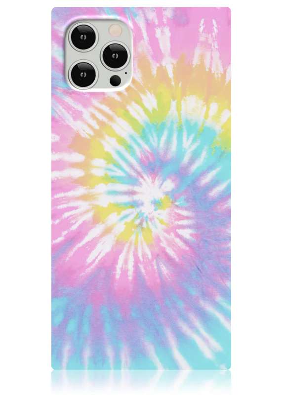 SQUARE® Pastel Tie Dye iPhone Case - Image 3