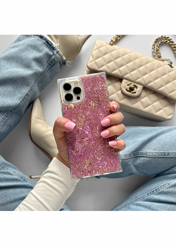 SQUARE® Pink Abalone Shell Galaxy Case - Image 10