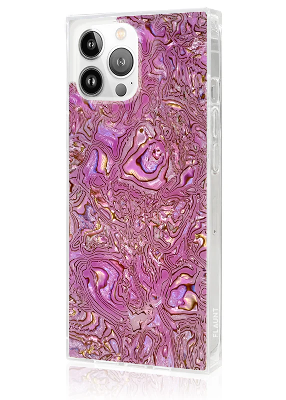SQUARE® Pink Abalone Shell iPhone Case - Image 12