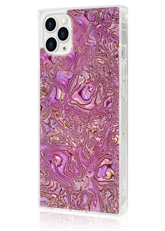 SQUARE® Pink Abalone Shell iPhone Case - Image 20