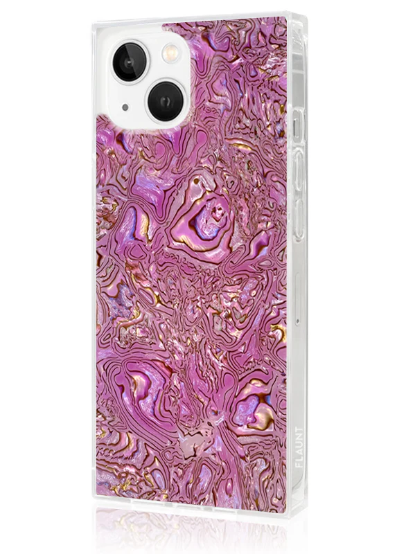 SQUARE® Pink Abalone Shell iPhone Case - Image 8