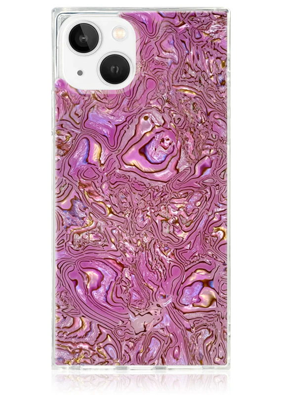 SQUARE® Pink Abalone Shell iPhone Case - Image 9