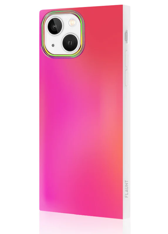 SQUARE® Pink Iridescent Satin iPhone Case - Image 20