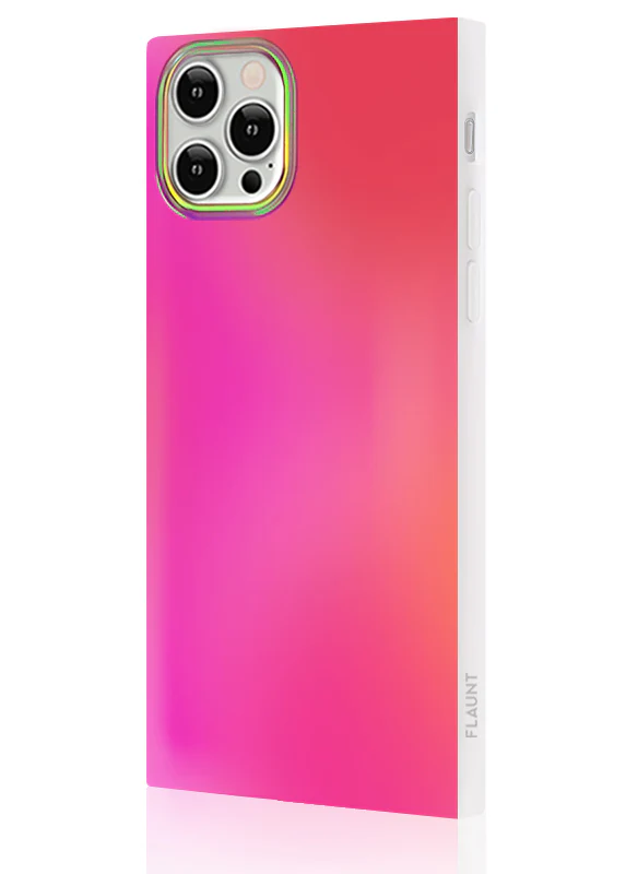 SQUARE® Pink Iridescent Satin iPhone Case - Image 28