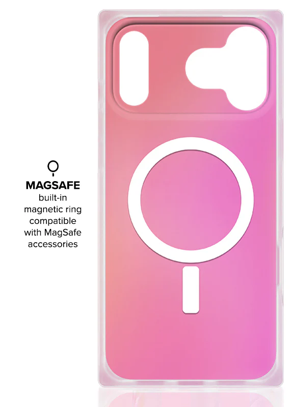 SQUARE® Pink Iridescent Satin iPhone Case - Image 62