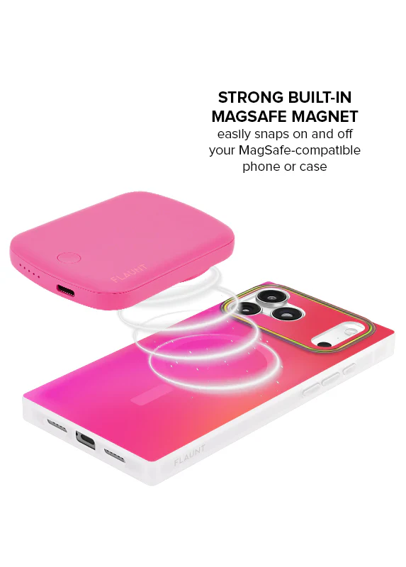Pink MagSafe Battery Pack (Works with MagSafe Cases Only) - Image 7